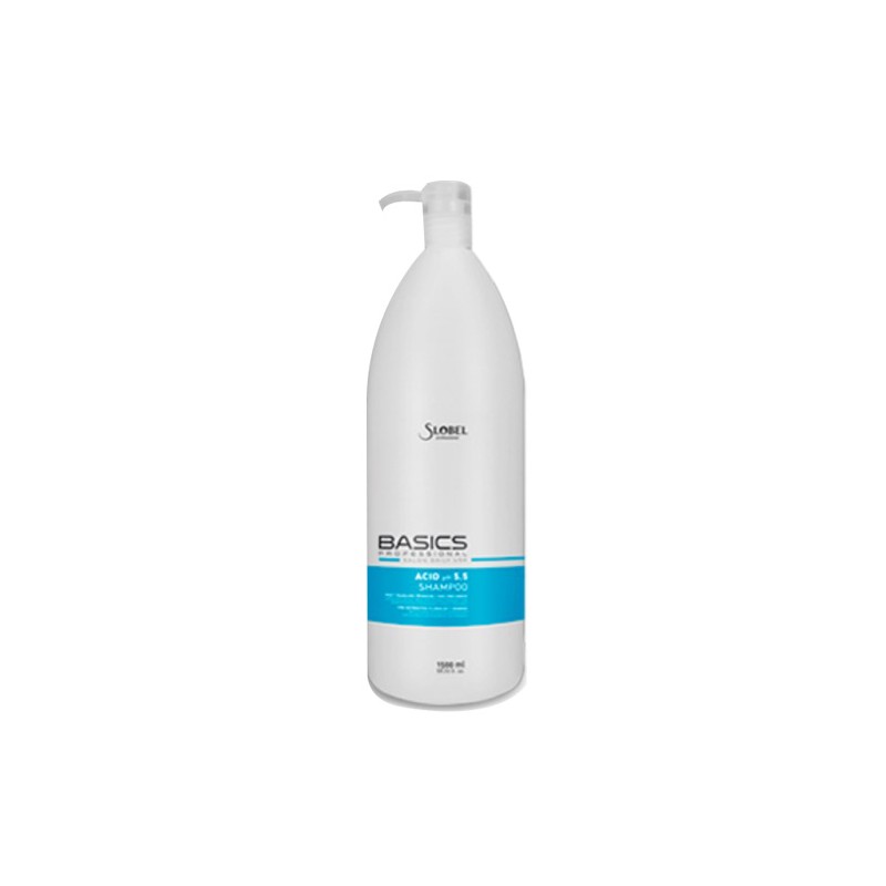 Champú Ácido Ph 5.5 Slobel Basics 1500 ml - Sorci