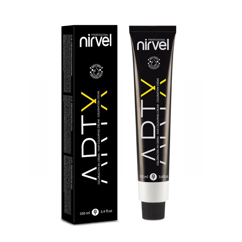 Tinte Nirvel Artx 7,23 Rubio Medio Irisado Dorado 100 ml - Sorci