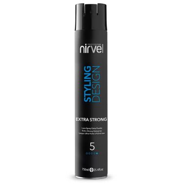 Laca Spray Nirvel Extra Strong Fijación Extra Fuerte 750 ml - Sorci